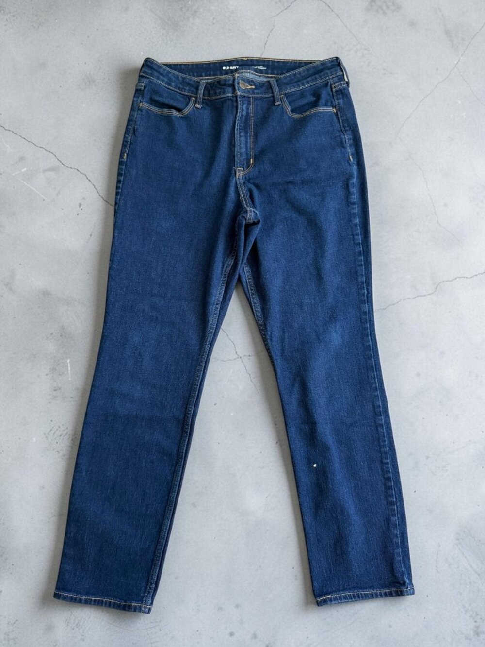 OLD NAVY High Rise Wow Straight Leg Jeans Size 12